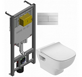 Инсталляция Jacob Delafon с унитазом Jacob Delafon Struktura E21747RU-00