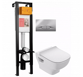 Инсталляция Jacob Delafon с унитазом Jacob Delafon Struktura E21754RU-00