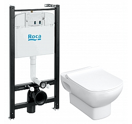 Инсталляция Roca с подвесным унитазом Roca Dama Senso Pack 893104680