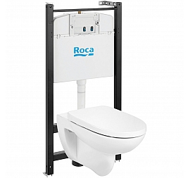 Инсталляция Roca с подвесным унитазом Roca Debba Round Pack 893104980