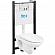 Инсталляция Roca с подвесным унитазом Roca Debba Round Pack 893104980