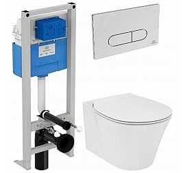 Инсталляция Ideal Standard с подвесным унитазом Ideal Standard ProSys Connect Air AquaBlade R031001