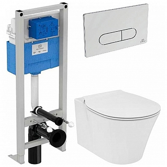 Инсталляция Ideal Standard с подвесным унитазом Ideal Standard ProSys Connect Air AquaBlade R031001