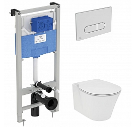 Инсталляция Ideal Standard с подвесным унитазом Ideal Standard Connect Air AquaBlade P212101