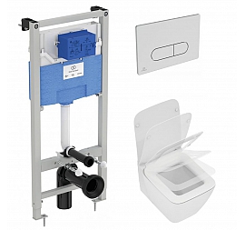 Инсталляция Ideal Standard с подвесным унитазом Ideal Standard Prosys Strada II AquaBlade P387001