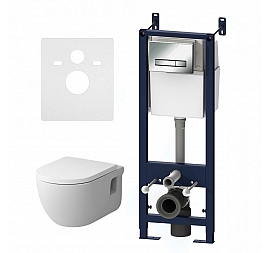 Инсталляция AM.PM с подвесным унитазом AM.PM Like IS30251.801701