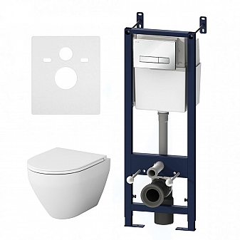 Инсталляция AM.PM с подвесным унитазом AM.PM Spirit IS30201.701700