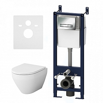 Инсталляция AM.PM с подвесным унитазом AM.PM Spirit IS30251.701700