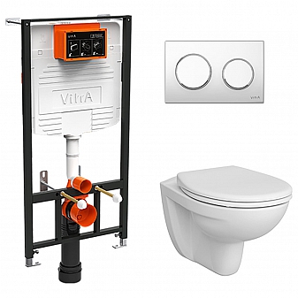 Инсталляция Vitra с подвесным унитазом Vitra S10 9842B003-7206