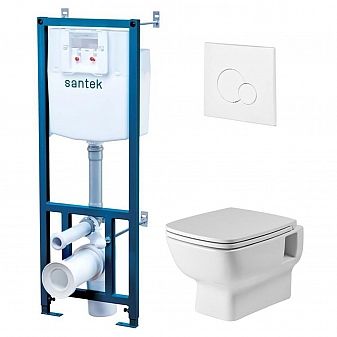 Инсталляция Santek с подвесным унитазом Santek Нео 1.WH50.1.572