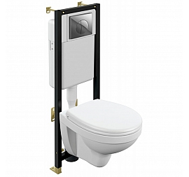 Инсталляция Cersanit с подвесным унитазом Cersanit Nature CO DPL EO A64230