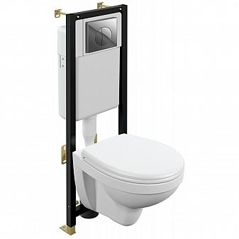 Инсталляция Cersanit с подвесным унитазом Cersanit Nature CO DPL EO A64230