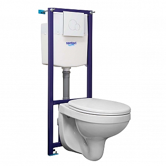 Инсталляция Santeri с подвесным унитазом Santeri Альфа 1.3816.4.S00.00B.2