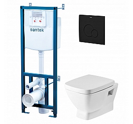 Инсталляция Santek с подвесным унитазом Santek Нео 1.WH50.1.776