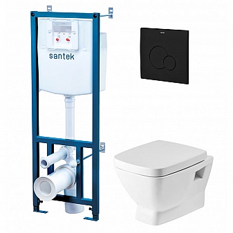 Инсталляция Santek с подвесным унитазом Santek Нео 1.WH50.1.776
