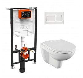 Инсталляция Vitra с подвесным унитазом Vitra Normus 9773B003-7206