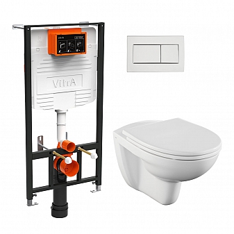 Инсталляция Vitra с подвесным унитазом Vitra Normus 9773B003-7206