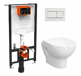 Инсталляция Vitra с подвесным унитазом Vitra Zentrumm 9012B003-7206