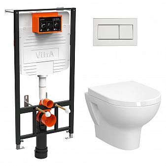 Инсталляция Vitra с подвесным унитазом Vitra Zentrumm 9012B003-7206