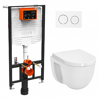 Инсталляция Vitra с подвесным унитазом Vitra S40 9005B003-7211