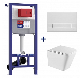 Инсталляция Lemark с подвесным унитазом Lemark Florex 100121423