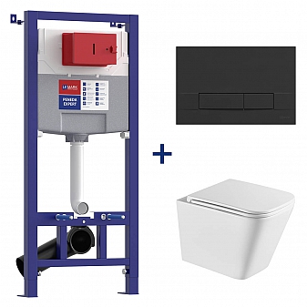 Инсталляция Lemark с подвесным унитазом Lemark Florex 100122424