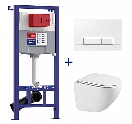 Инсталляция Lemark с подвесным унитазом Lemark Glazer 100124430