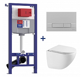 Инсталляция Lemark с подвесным унитазом Lemark Glazer 100123433