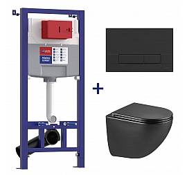 Инсталляция Lemark с подвесным унитазом Lemark Glazer 100122237