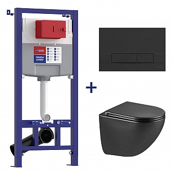 Инсталляция Lemark с подвесным унитазом Lemark Glazer 100122237
