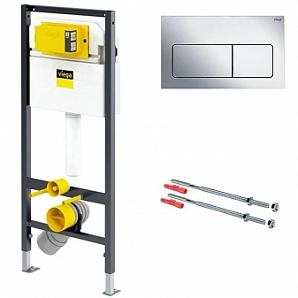 Инсталляция для подвесного унитаза Viega Prevista Dry 3 в 1 792824