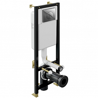 Инсталляция для подвесного унитаза Cersanit Black IN-BLACK-Cg-w