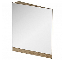 Зеркало Ravak 10° 650 L X000001078 65 см темный орех