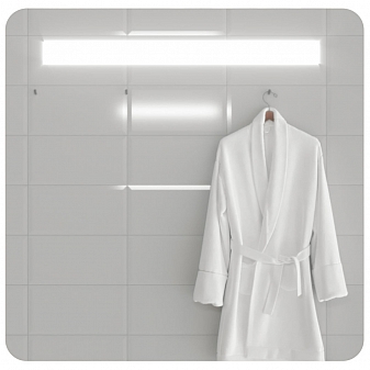 Зеркало 1Marka Гармоника 75 Лайт 75 см