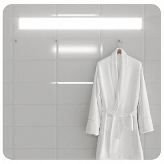 Зеркало 1Marka Гармоника 90 Лайт 90 см