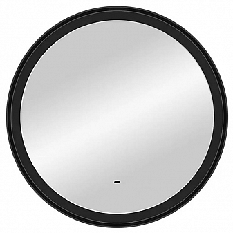 Зеркало Continent Planet Black Led ЗЛП1188 70 см