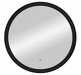 Зеркало Continent Planet Black Led ЗЛП684 80 см