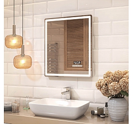 Зеркало Vigo Geometry Media Voice 600 60 см