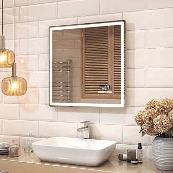 Зеркало Vigo Geometry Media Voice 700 70 см