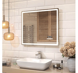 Зеркало Vigo Geometry Media Voice 800 80 см