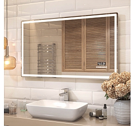 Зеркало Vigo Geometry Media Voice 1200 120 см