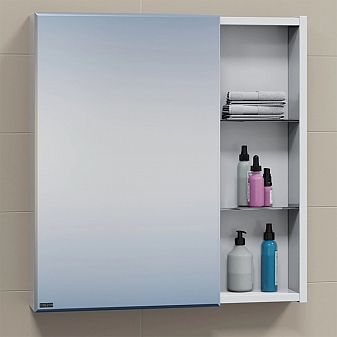 Шкаф зеркальный Санта Дублин 123006 75 см