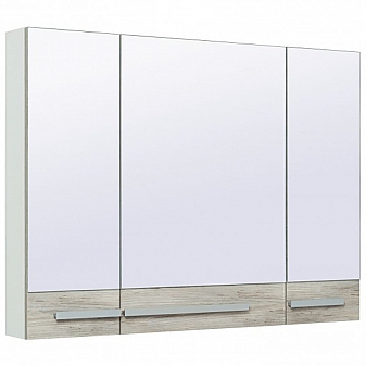 Шкаф зеркальный Runo Вудлайн 100 см