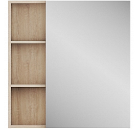 Шкаф зеркальный Uncoria Арно 60 см дуб сонома
