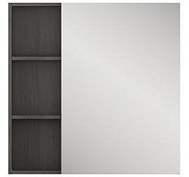 Шкаф зеркальный Uncoria Джелла 75 см дуб кантенбери