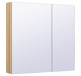 Шкаф зеркальный Runo Дублин 80 см
