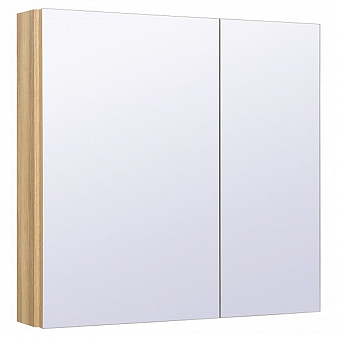 Шкаф зеркальный Runo Дублин 80 см