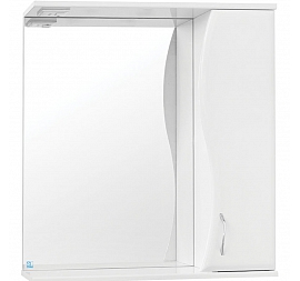 Шкаф зеркальный Style Line Эко Стандарт Панда Волна 55 см