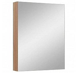 Шкаф зеркальный Runo Лада 00-00001160 50 см серый дуб