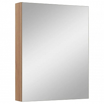 Шкаф зеркальный Runo Лада 00-00001160 50 см серый дуб